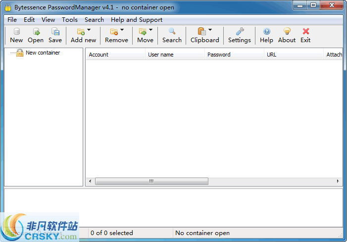 Bytessence PasswordManager v4.5 Bytessence PasswordManager v4.5