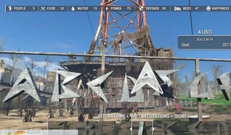 辐射4可建造的数字和字母标牌MOD v2.6 辐射4可建造的数字和字母标牌MOD v2.6