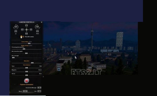 欧洲卡车模拟2镜头拓展MOD v2.6 欧洲卡车模拟2镜头拓展MOD v2.6