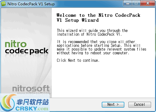 Nitro Codec Pack v1.5 Nitro Codec Pack v1.5