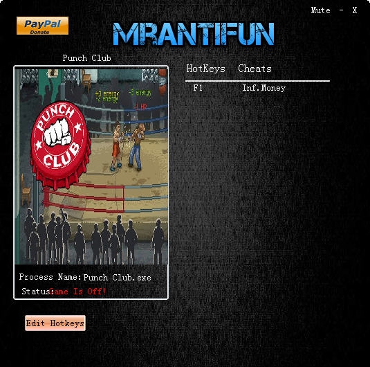 拳击俱乐部金钱修改器 v2.6 拳击俱乐部金钱修改器 v2.6