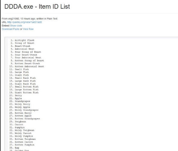 龙之信条黑暗觉醒全物品装备材料等ID大全 v2.6 龙之信条黑暗觉醒全物品装备材料等ID大全 v2.6