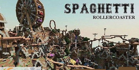 我的世界转盘游乐园建筑地图存档 v2.4 我的世界转盘游乐园建筑地图存档 v2.4