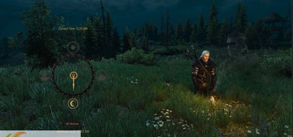巫师3狂猎透明的冥想界面MOD v2.8