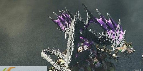 我的世界黑暗巨龙建筑存档 v1.7.16 我的世界黑暗巨龙建筑存档 v1.7.16