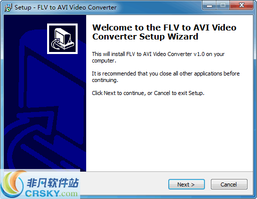 FLV to AVI Video Converter v1.4 FLV to AVI Video Converter v1.4