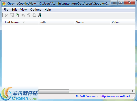 ChromeCookiesView v1.64 ChromeCookiesView v1.64