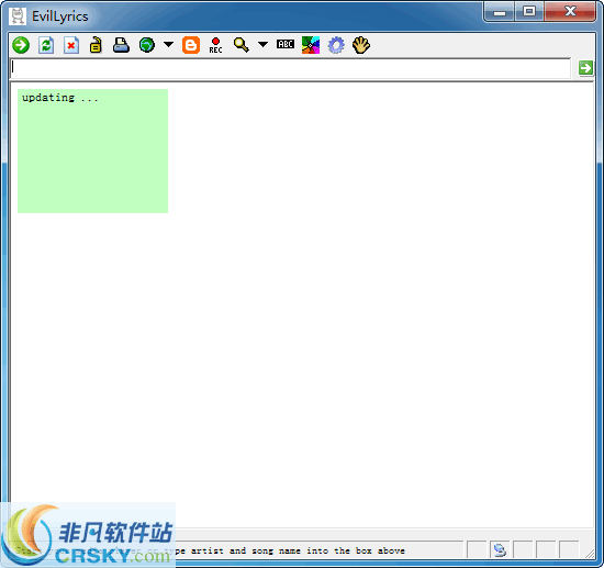 EvilLyrics v0.1.98 EvilLyrics v0.1.98