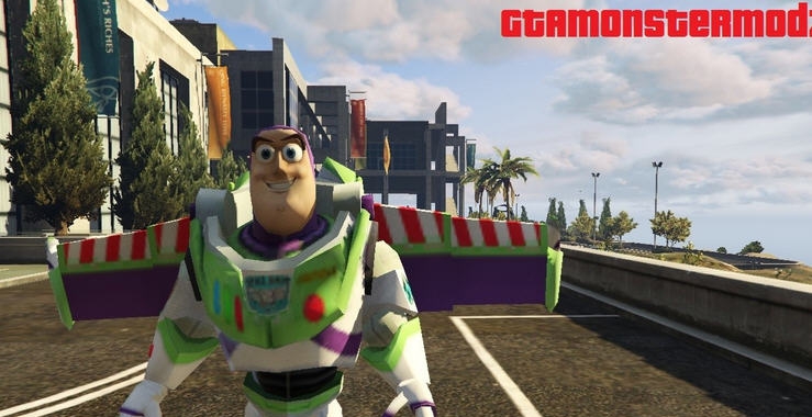 GTA5巴斯光年MOD v2.5 GTA5巴斯光年MOD v2.5