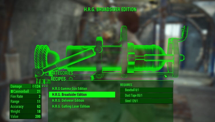 辐射4本垒打枪mod v2.6 辐射4本垒打枪mod v2.6