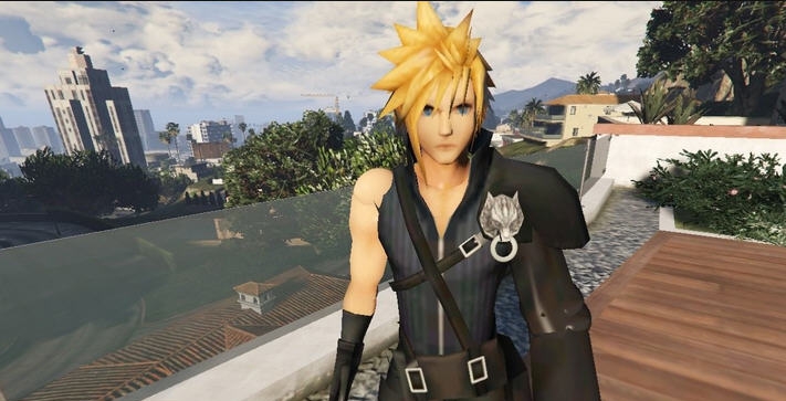 GTA5克劳德人物MOD v2.6 GTA5克劳德人物MOD v2.6