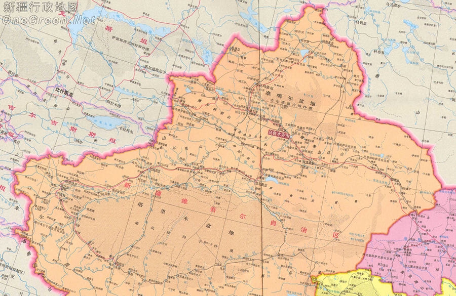 新疆地图全图 2016v1.6