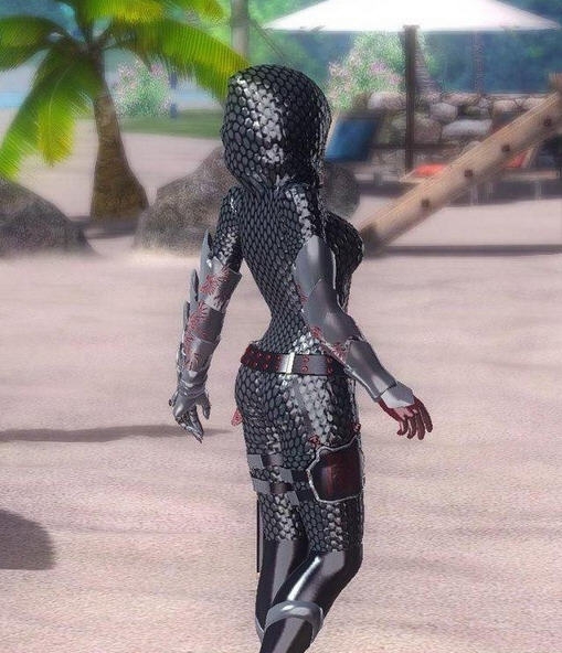 死或生5最后一战霞刺客仿金属套装MOD v2.5 死或生5最后一战霞刺客仿金属套装MOD v2.5