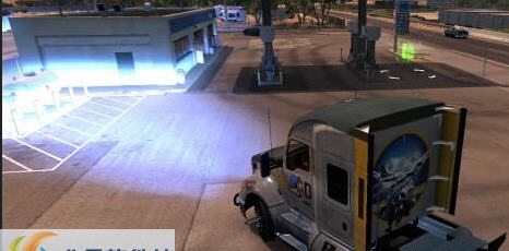 美国卡车模拟氙气灯光MOD v2.5 美国卡车模拟氙气灯光MOD v2.5