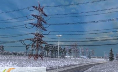 欧洲卡车模拟23D冬季轮胎MOD v2.6 欧洲卡车模拟23D冬季轮胎MOD v2.6