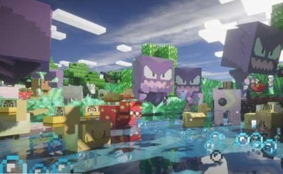 我的世界口袋妖怪材质包 v2.4 我的世界口袋妖怪材质包 v2.4