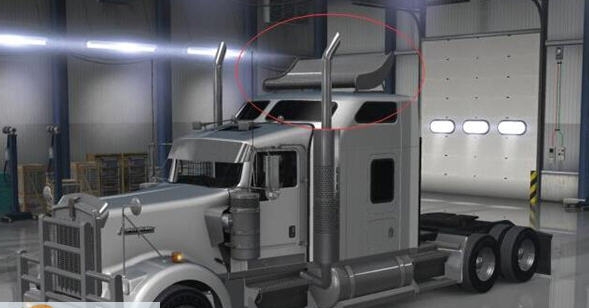 美国卡车模拟肯沃斯W900车顶配件MOD v2.3 美国卡车模拟肯沃斯W900车顶配件MOD v2.3