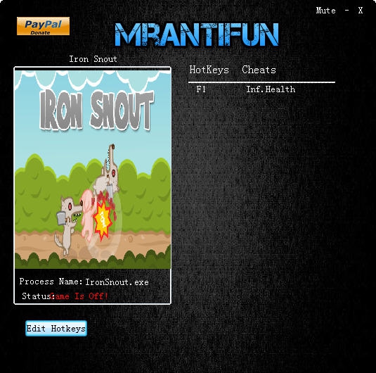 铁鼻无限生命修改器 v3.5 铁鼻无限生命修改器 v3.5