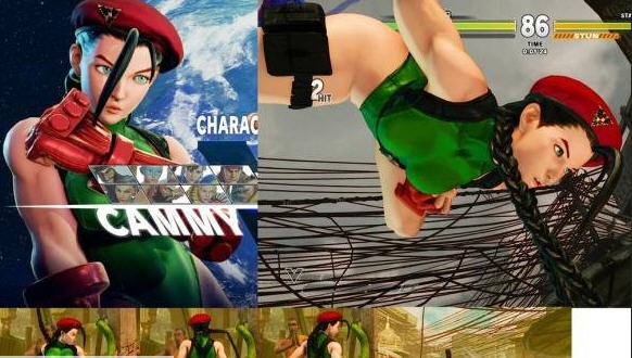街头霸王5黑发光滑减肌嘉米MOD v2.5 街头霸王5黑发光滑减肌嘉米MOD v2.5