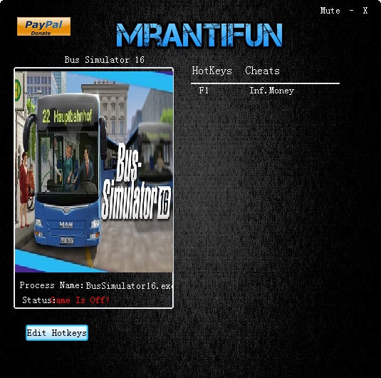 巴士模拟16无限金钱修改器 v2.5 巴士模拟16无限金钱修改器 v2.5