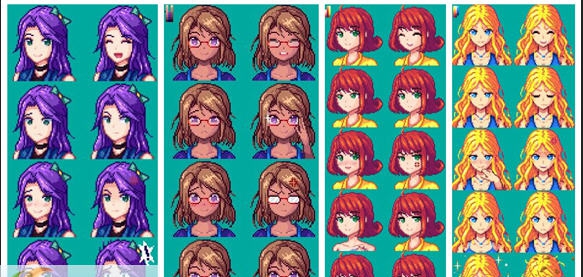 星露谷物语日漫风格立绘美化包 v2.9