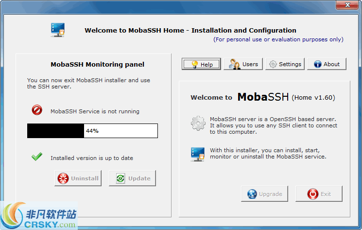MobaSSH v1.65 MobaSSH v1.65