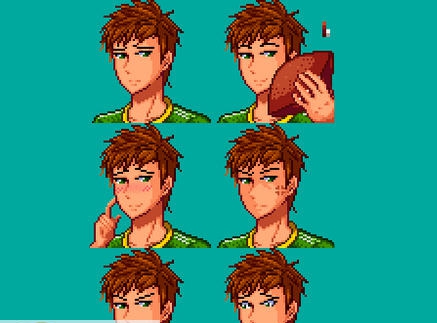 星露谷物语Alex人物美化mod v2.5 星露谷物语Alex人物美化mod v2.5