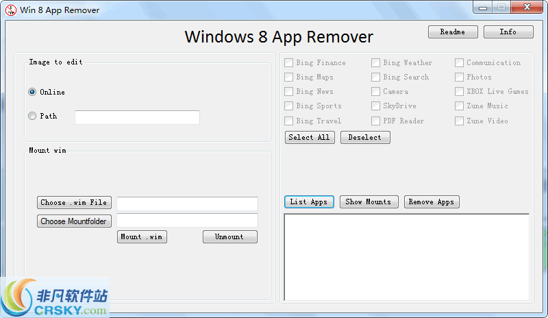 Win 8 App Remover v0.7 Win 8 App Remover v0.7
