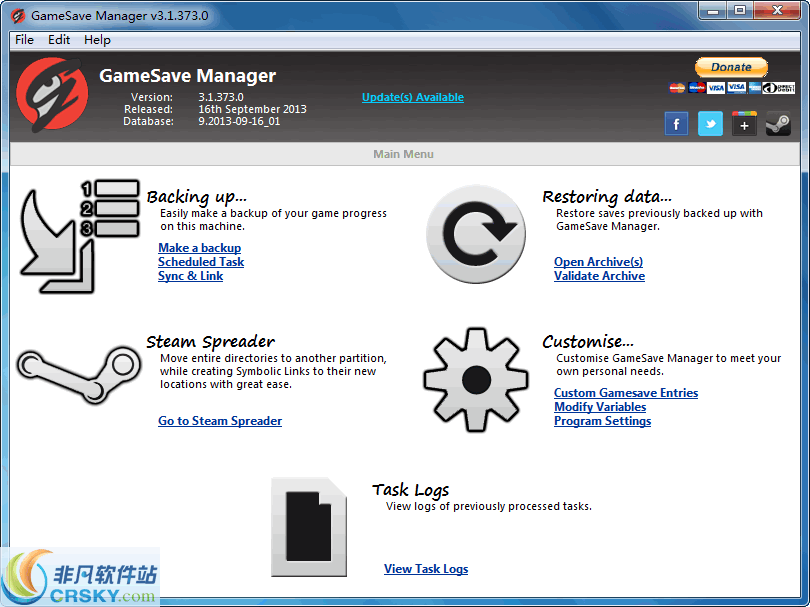 GameSave Manager v3.1.449.4 GameSave Manager v3.1.449.4