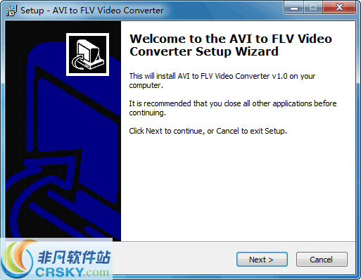 AVI to FLV Video Converter v1.6 AVI to FLV Video Converter v1.6