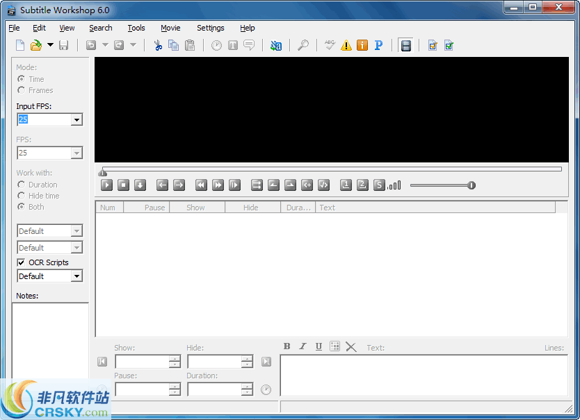 Subtitle Workshop v6.4 Subtitle Workshop v6.4