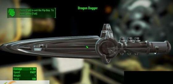 辐射4龙的匕首MOD v2.5 辐射4龙的匕首MOD v2.5