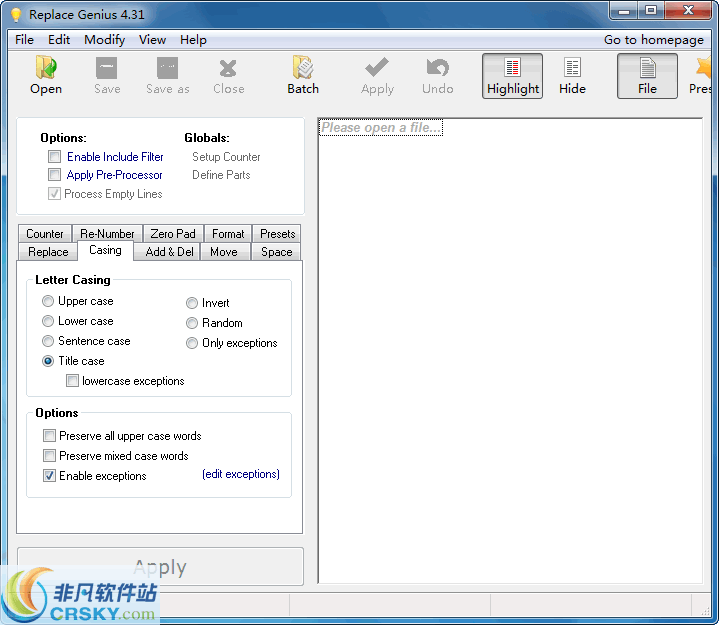 Replace Genius v4.34 Replace Genius v4.34