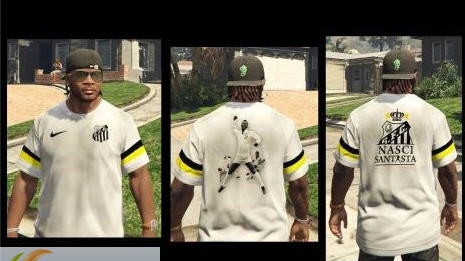 gta5桑托斯足球俱乐部球衣MOD v2.5 gta5桑托斯足球俱乐部球衣MOD v2.5