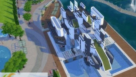 模拟人生4科幻风别墅MOD v2.4 模拟人生4科幻风别墅MOD v2.4