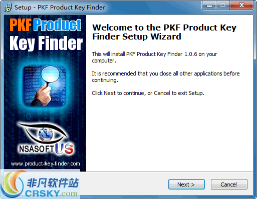 PKF Product Key Finder v1.3.12 PKF Product Key Finder v1.3.12
