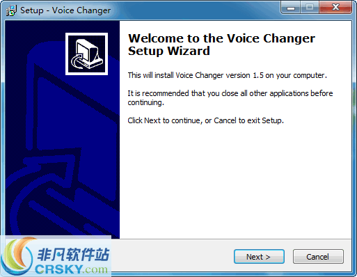 AthTek Voice Changer v1.11 AthTek Voice Changer v1.11