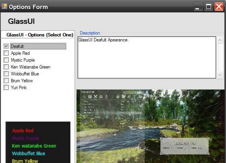 上古卷轴5HUD玻璃材质界面美化MOD v2.4 上古卷轴5HUD玻璃材质界面美化MOD v2.4
