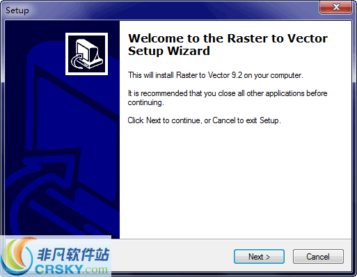 Raster to Vector v9.7 Raster to Vector v9.7