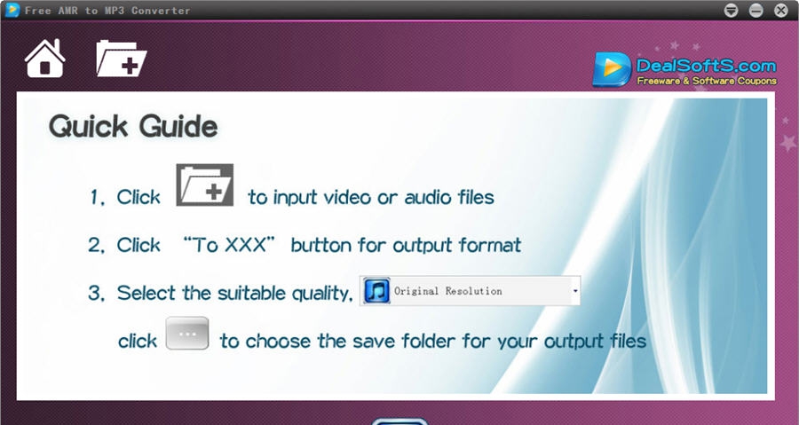 DDS免费AMR转MP3转换器 v1.0.0.6 DDS免费AMR转MP3转换器 v1.0.0.6