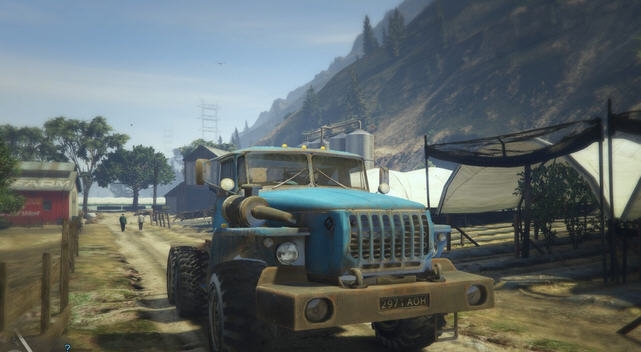GTA5乌拉尔4320军用卡车MOD v2.6 GTA5乌拉尔4320军用卡车MOD v2.6