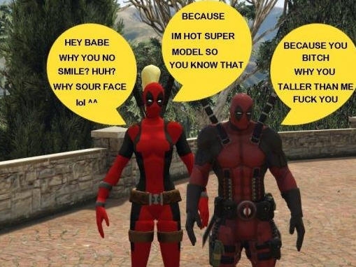 gta5女死侍MOD v2.6 gta5女死侍MOD v2.6