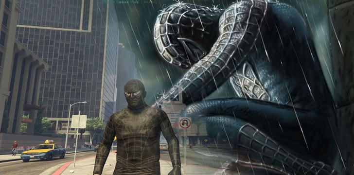 GTA5黑蜘蛛侠MOD v2.5 GTA5黑蜘蛛侠MOD v2.5