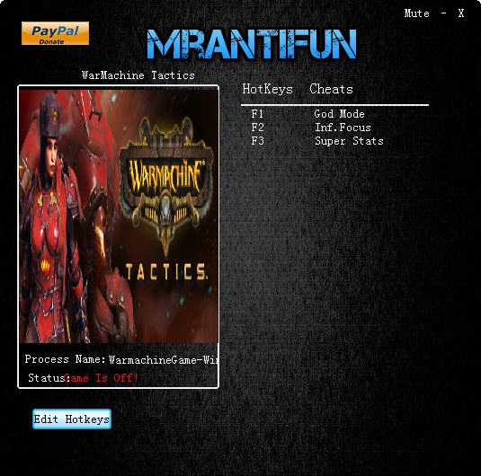 战争机甲战术三项修改器 v2.3 战争机甲战术三项修改器 v2.3