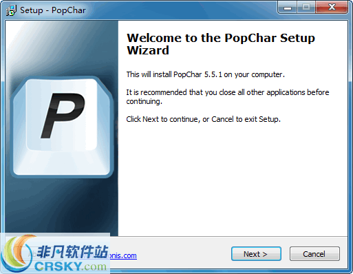 PopChar Win v5.5.7 PopChar Win v5.5.7