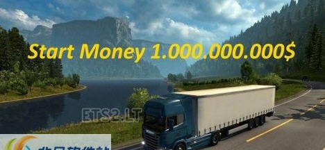 欧洲卡车模拟2十亿初始金钱MOD v1.21-v1.27 欧洲卡车模拟2十亿初始金钱MOD v1.21-v1.27