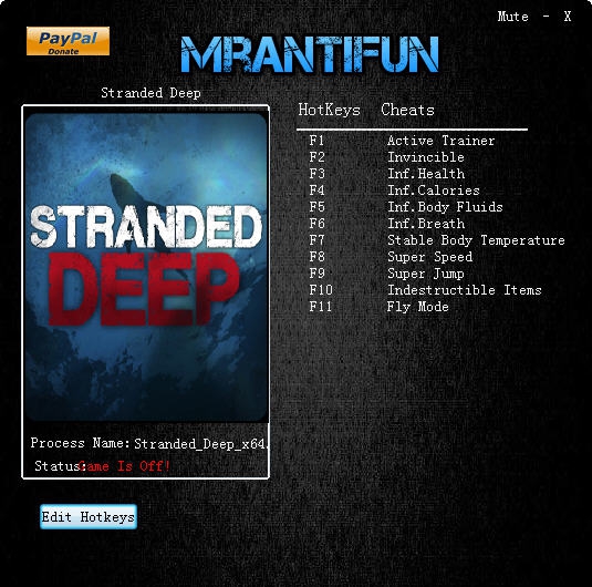 荒岛求生十项修改器 v0.11.4 荒岛求生十项修改器 v0.11.4