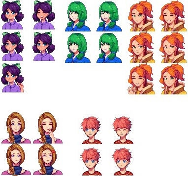 星露谷物语不可攻略NPC头像包MOD v2.7 星露谷物语不可攻略NPC头像包MOD v2.7