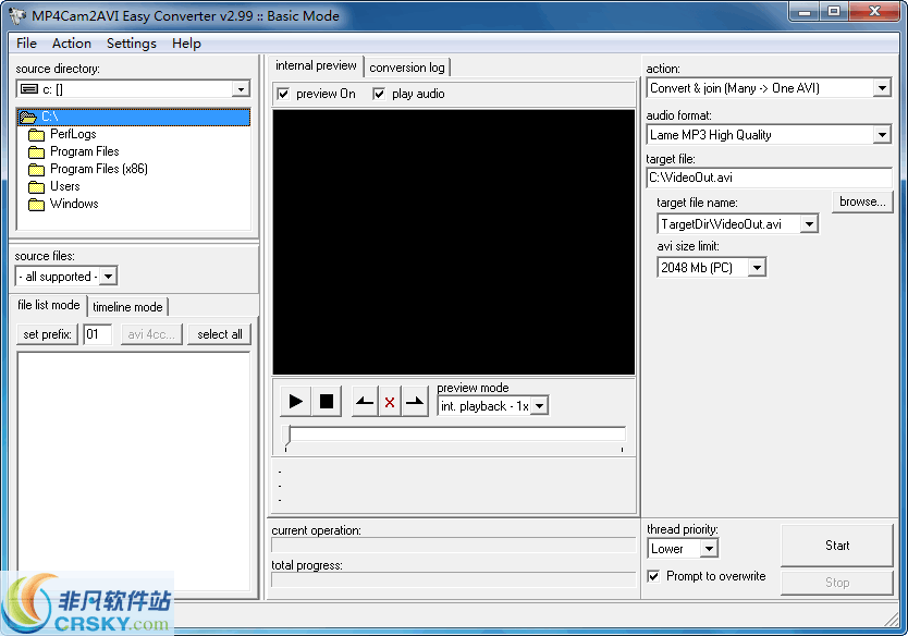 MP4Cam2AVI v2.104 MP4Cam2AVI v2.104