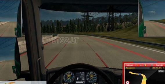 欧洲卡车模拟2斯堪尼亚最高速显示160km/h v2.4 欧洲卡车模拟2斯堪尼亚最高速显示160km/h v2.4